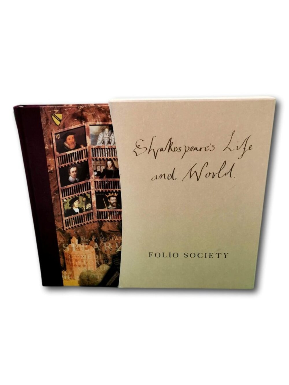 Shakespeare and his World Folio Society Book Katherine Duncan-Jones HC Case Fine